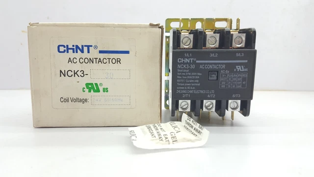 Chint Nck3-40 Ac Contactor Lot Of 2 / Free Expedited