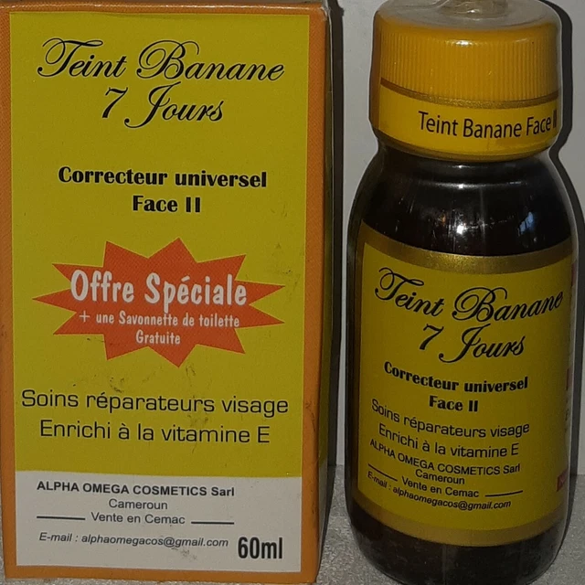 Solution éclaircissante Teint Bananes Lait - Anti-tâches, Métisse - 20 Ml - Neuf