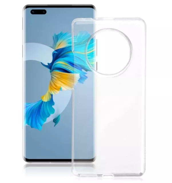 COQUE SILICONE ANTICHOC TRANSPARENTE Pour HUAWEI MATE 40 PRO ETUI HOUSSE TPU