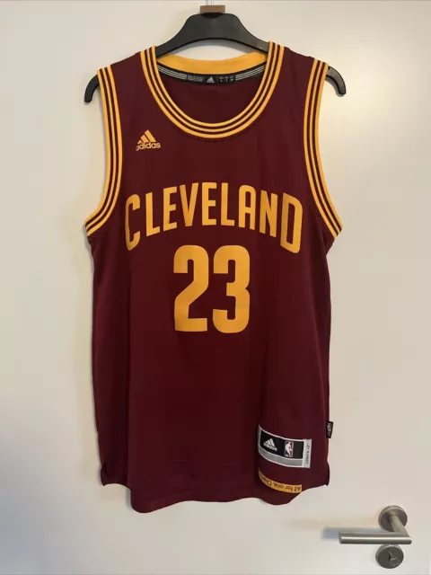 Original Adidas 2016 Cleveland Cavaliers LeBron James Trikot Championship 2016