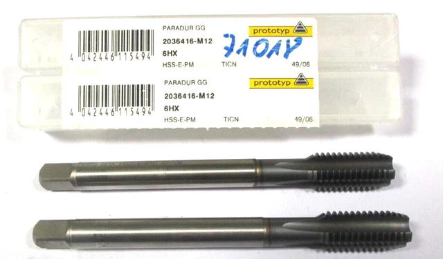 FRAISA EI0050174 FRAISA, Gewindebohrer M10-ISO2 (6H) DIN 371
