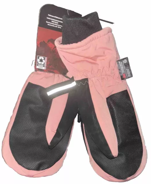 Swiss Tech Women’s Ski Mittens (S-M) Pink. Winter Gloves. Brand New. 2