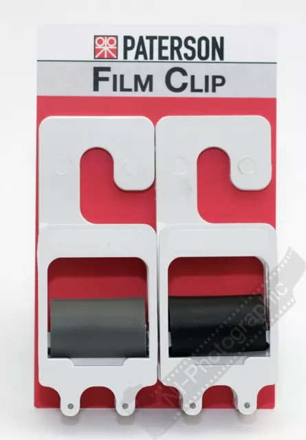 Paterson Photographic Darkroom Film Clip Set (PTP218) Film Hanging Clips