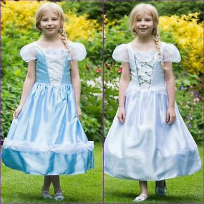 Amscan Girls Dress Up Princess/Bride Reversible 2 in 1 Fancy Dress Age 6-8 Years