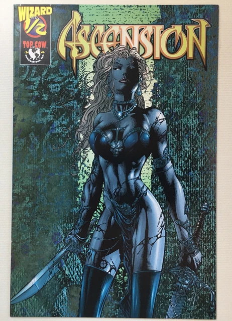 Ascension #1/2 Wizard X with COA. 1997 TOP COW Image Comics. David Finch