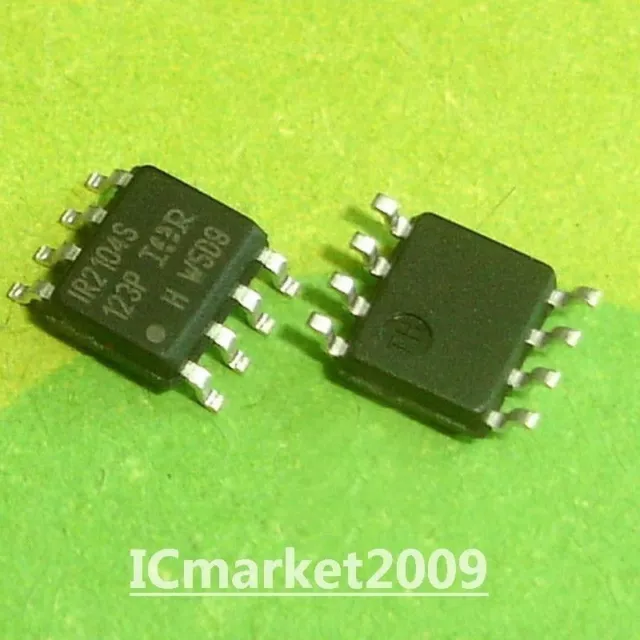 5 PCS IR2104S SOP-8 IR2104 IR2104 RPBF High and Low Side Half-Bridge Driver IC #