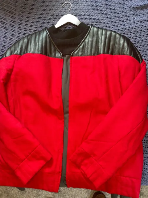 Star Trek The Next Generation Captain Picard Jacket and Undershirt "Bomber"