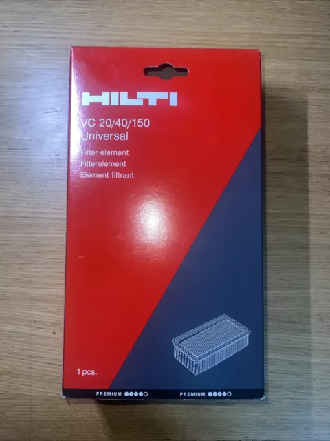 Genuine Hilti VC20/40 VC150 Vac Filter #2121386