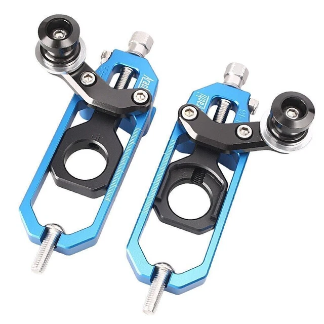Tensioners Regolatore Catena Blu adatti per Aprilia RSV4 2010 2011 2012 2013 2014 10-14