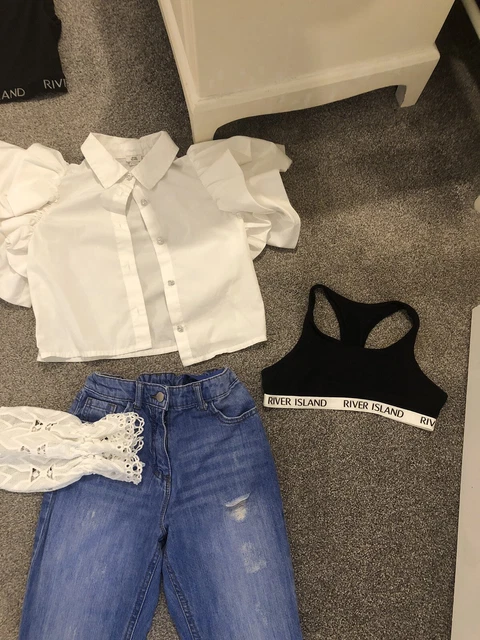 bundle girls spring clothes age 9-10 years River Island Hype Next 3