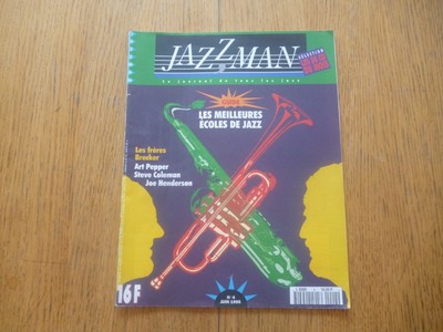 REVUE JAZZMAN N° 64 2000 SERGE CLERC CHICAGO LACY J LEE TEXIER BERTUCCELLI ETC 