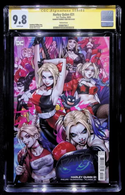 Harley Quinn #21 Derrick Chew Variant CGC 9.8 - Signed