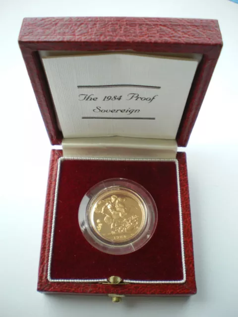 Royal Mint UK GOLD PROOF SOVEREIGN 1979 to 2024 - Choose your year