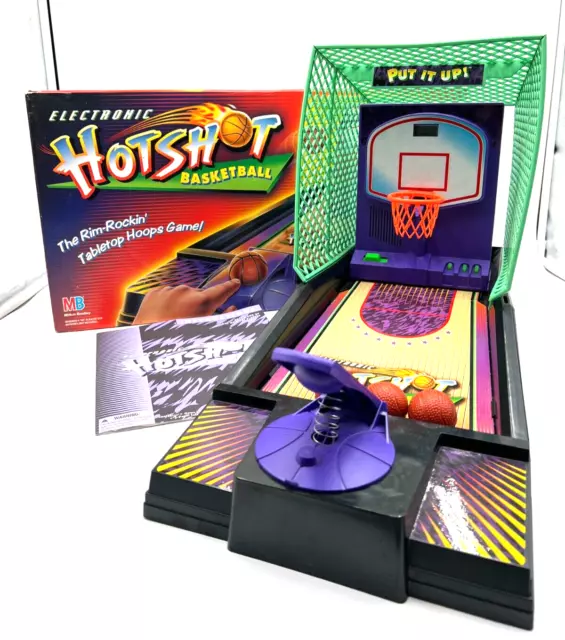 eBlueJay: Milton Bradley Travel Hot Shot Basketball Motorized Game