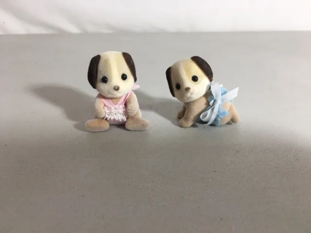 Calico Critters/sylvanian Families Beagle Dog Baby Twins