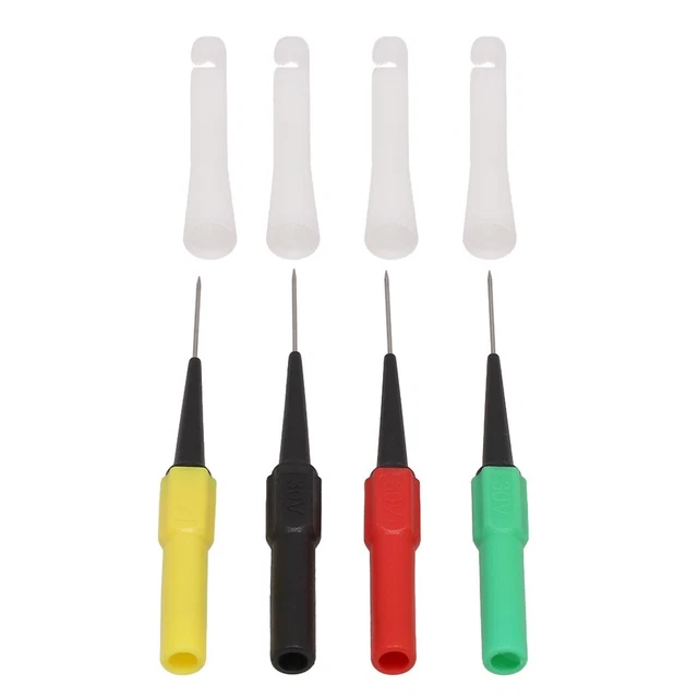 Test Sonda 0,16 pollici jack inferiore 4 pz sonde multimetro tester auto regolabile