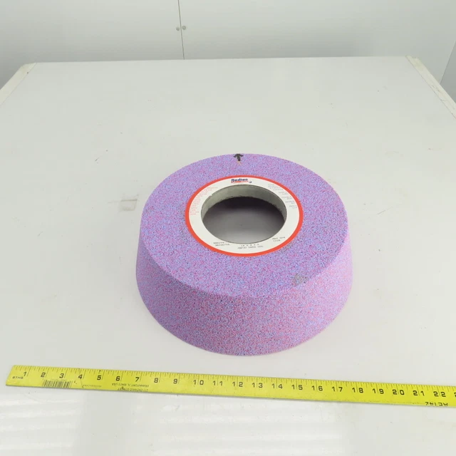 Radiac Abrasives 34226745 14" x 4" x 5" Conical Cup Grinding Wheel 7BP30 G800