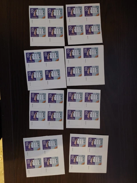 Briefsegler, Briefmarke im Set, Abart, Fehldruck, Deutschland, ohne Matrix Code