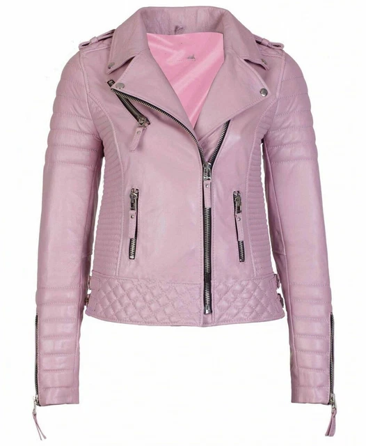 Veste En Cuir D'agneau Pleine Fleur Vintage Des Années 80 - Taille 40 - Couleur Noir Et Rouge - Style Bomber