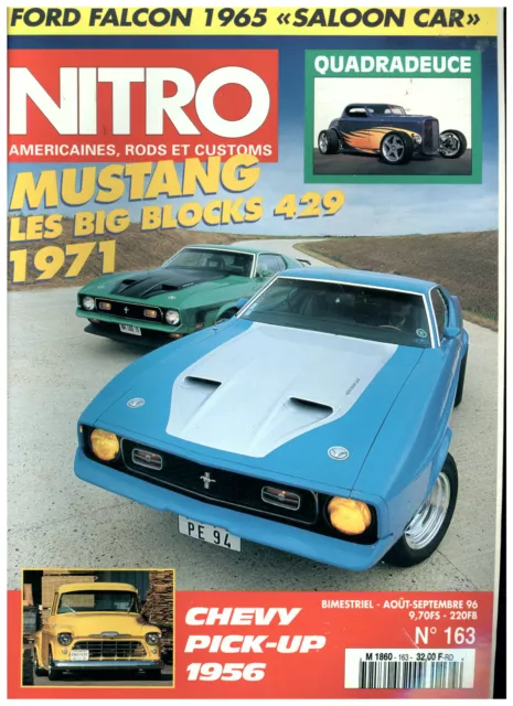 NITRO n°163 MUSTANG 429 '71/BUICK'41 SPECIAL CAB/VIPER GTS'97/DODGE'58+ poster