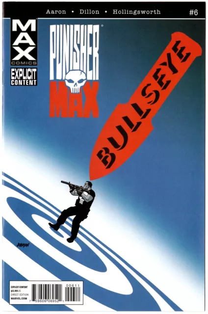 Punisher Max (2010) #6 - Marvel Comics - Jason Aaron - Steve Dillon - Bullseye