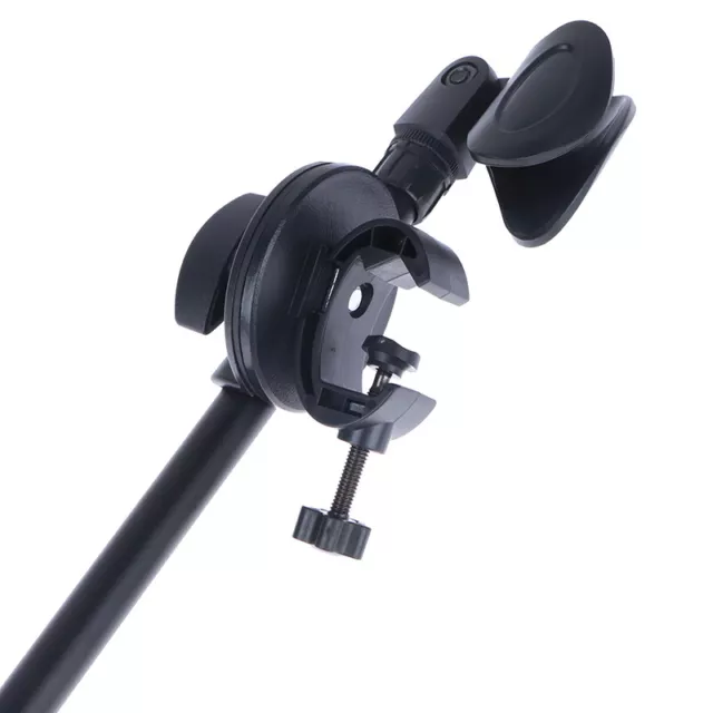 Soporte de micrófono de brazo soporte de metal telescópico montaje clip escritorio giratorio SN❤
