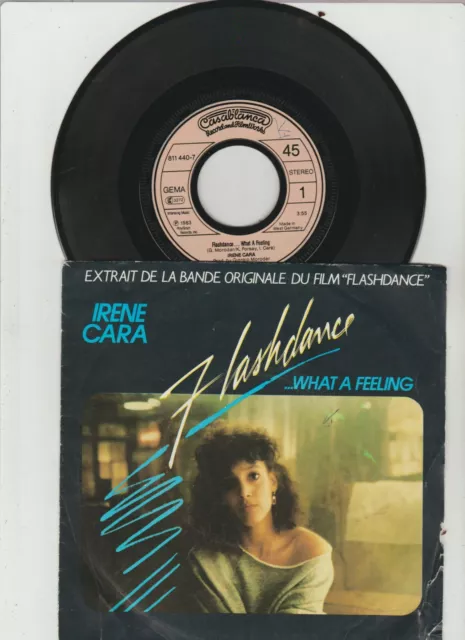 7"  Irene Cara ‎– Flashdance... What A Feeling . 1983