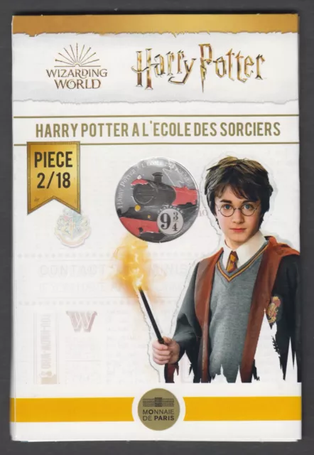 France - Pièce de 10 euros Argent - Harry Potter à l'école des sorciers - N°2