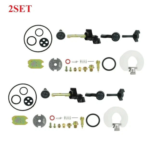Kit De Réparation Carburateur Pour Tondeuse Tecumseh - Remplace 632347, 631700 - Avec Bol Et Flotteur