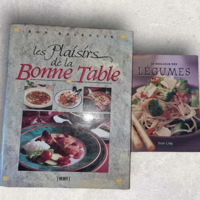 Livres De cuisine / recettes de la gastronomie française