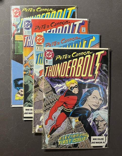 Peter Cannon Thunderbolt #1 - 4 DC Comics Modern Age 1992 Lot of 4