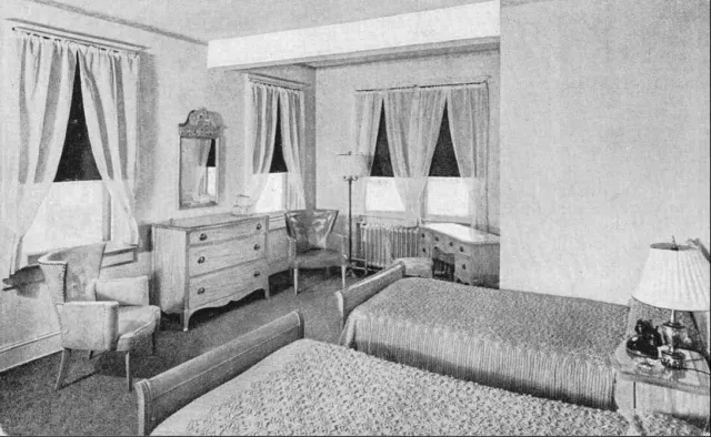 Postcard New Colonial Hotel Washington DC VTG Unposted Chrome Vintage