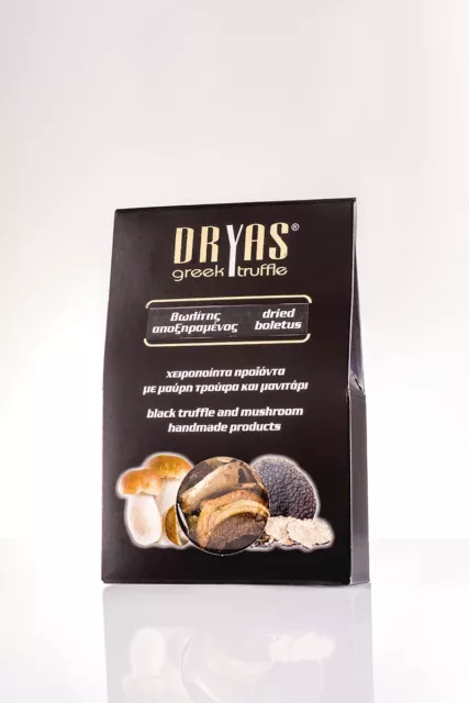 BLACK TRUFFLE AND PORCINI MUSHROOM FROM GREECE 30gr