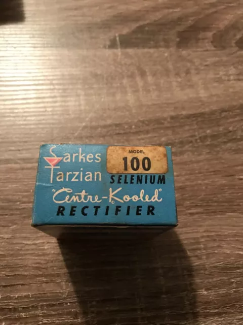 Sarkes Tarzian Selenium Rectifier NOS Model 100 NOS NIB