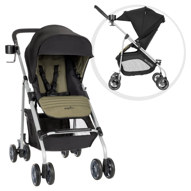 Evenflo Reversi Lightweight Reversible Stroller (Leonis Green)