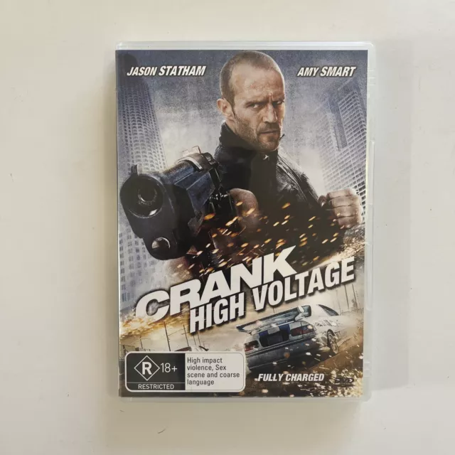 Crank 2: High Voltage DVD Very Good Jason Statham Amy Smart