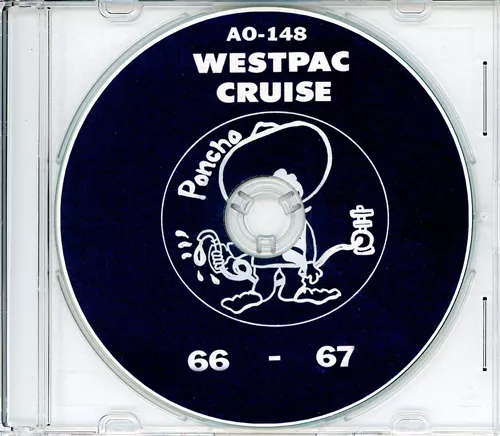 USS Ponchatoula AO 148 1966 -1967 Westpac Cruise Book CD