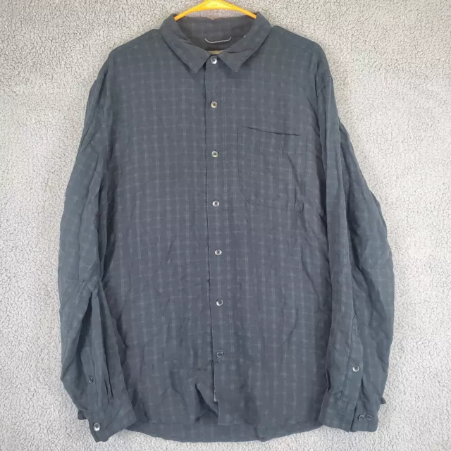 ROYAL ROBBINS MENS San Juan Plaid Button Up Long Sleeve Shirt Size S NWT  Modal $35.99 - PicClick