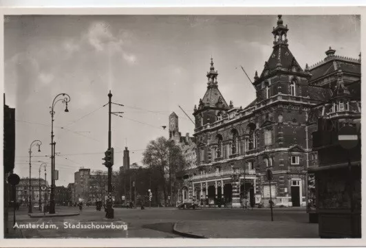 CPA - AMSTERDAM - Stadsschouwburg (Théâtre Municipal)