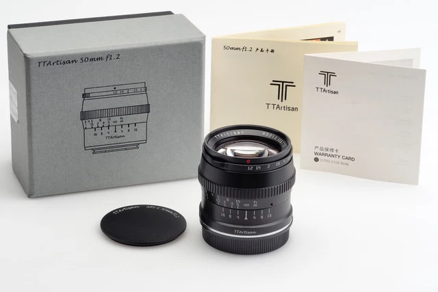 TTArtisan 1.2/50mm Black f. L Mount Leica Sigma Panasonic (1679765723)