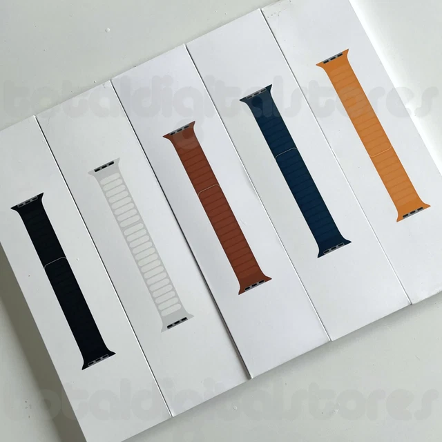 Genuine Apple Leather Link Watch Strap 44Mm 45Mm 40Mm 41Mm - S/M & M/L Retail