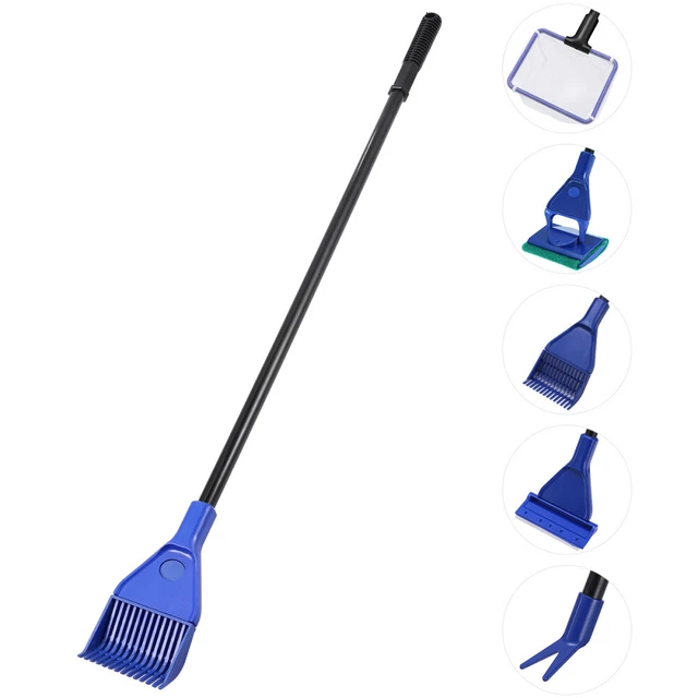 Kit de limpieza de pinzas de plantas acuáticas vidrio tanque de peces
