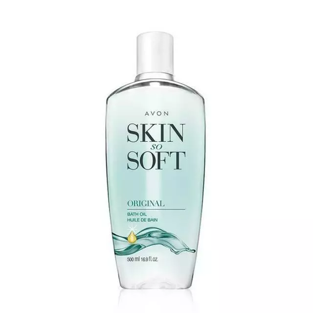 Avon Skin so Soft 16.9oz Unisex Original Bath Oil Bottle