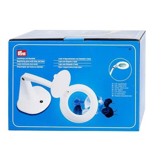 Lámpara y base de lupa Prym Reino Unido 610383