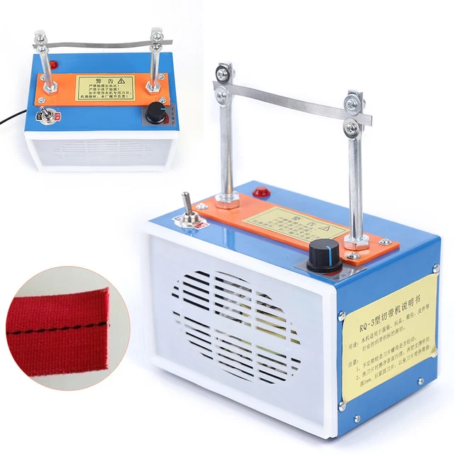 Power Rope Cutter Foam Cut Thermal Hot Blade Knife Heating Machine 50℃-300℃ USA