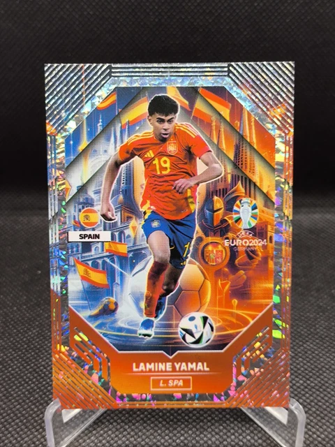 2024 UEFA EURO GERMANY EF Card LAMINE YAMAL LANDMARK Foil Fan Art