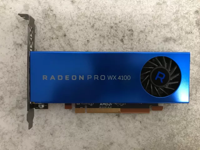 AMD Radeon Pro WX4100 / 4GB GDDR5 128-Bit / Video Graphics Card  / WX 4100