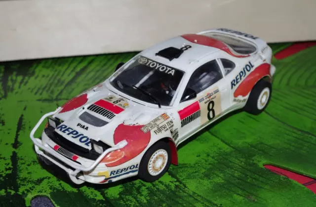 Toyota Celica Turbo Safari Rally #8 Maquette Plastique Hasegawa 1/24 Bon Etat