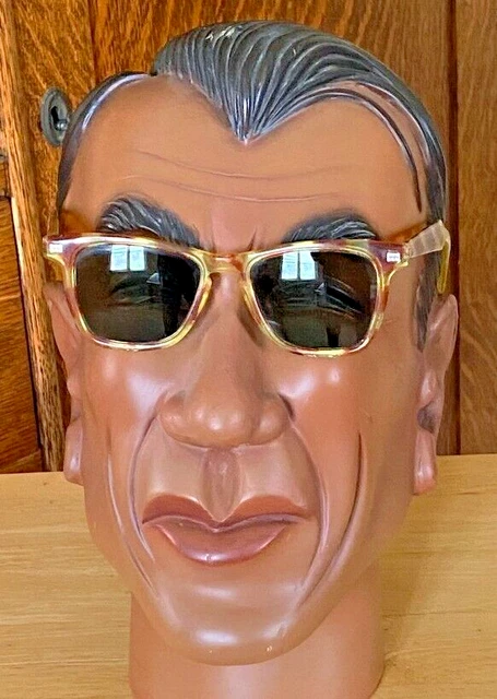 1950s Vintage Faux Tortoise Shell JFK Sunglasses_Eyeglasses_HOLLYWOOD_MidCentury