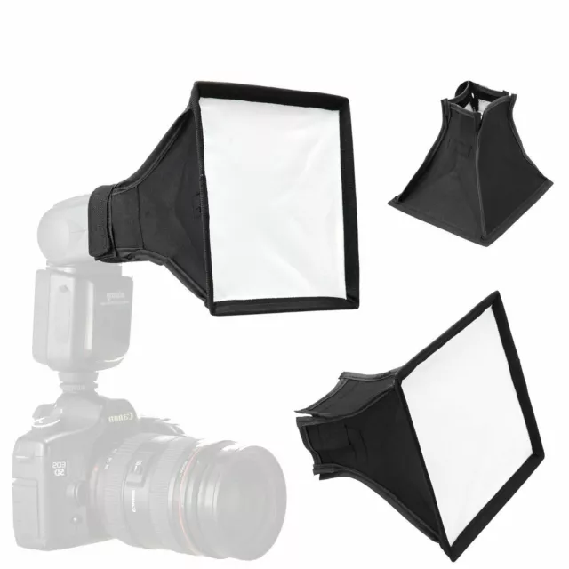 Mini Foldable Softbox Diffuser 15*17cm for Studio Flash Speedlight Photography